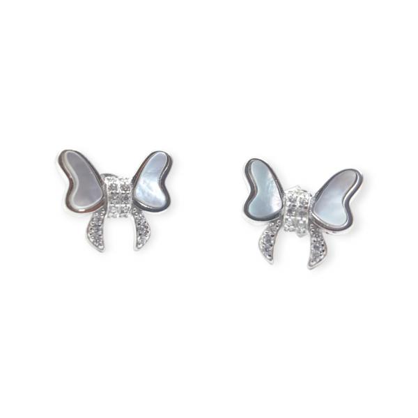 925 Sterling Silver Pendant Set in Butterfly Shape with Beautiful Design